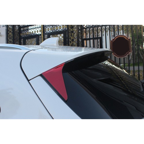 Red Steel Rear Wing Side Spoiler Cover Trim 2PCS Fit For Lincoln MKC ...