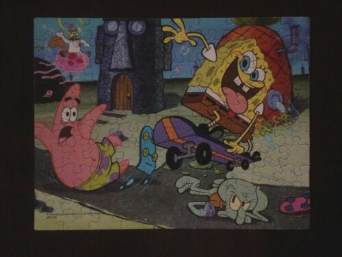 Solve spongebob sad jigsaw puzzle online with 40 pieces