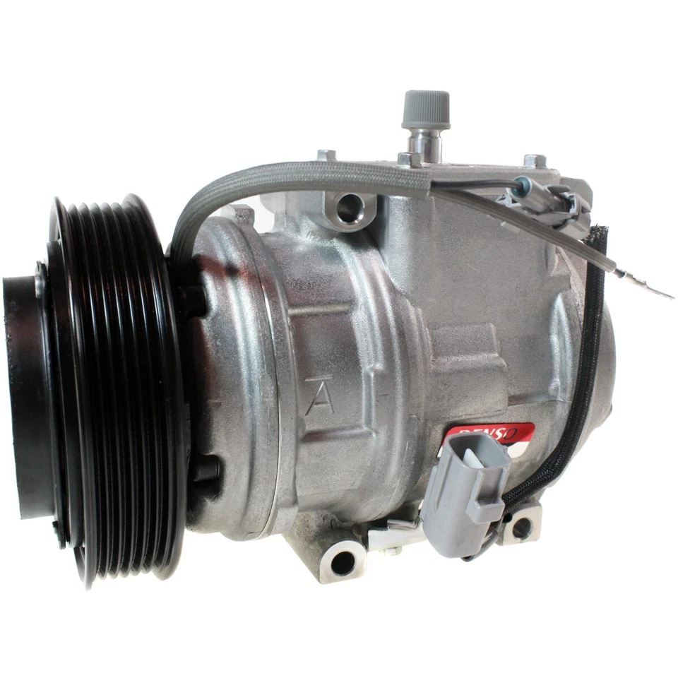 Compresor de aire acondicionado Denso 471-1312 nuevo con embrague para Toyota Camry Avalon ES300 Foto 2 de 4