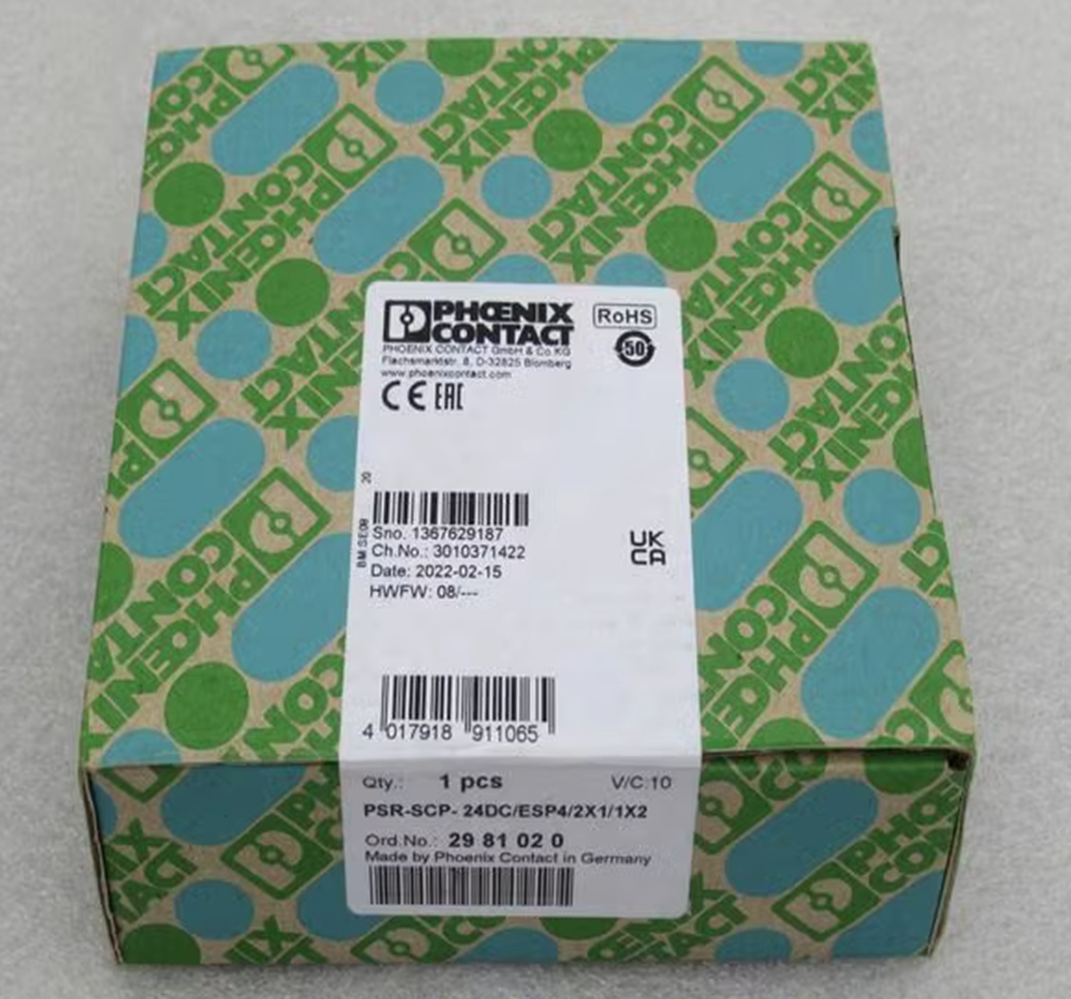 ぽぽ様確認用 NEW Phoenix Contact PSR-SCP - 24DC/ESP4/2X1/1X2 2981020 | eBay