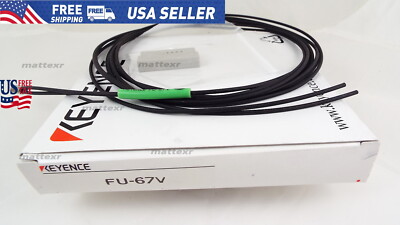 1PC Keyence FU-67V 5M Fiber Optic Sensor FU67V Digital Fiber Unit New In Box