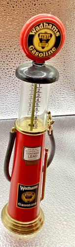 Wadham’s Gasoline Pump Wayne Die Cast By Gearbox Vintage Wayne T13
