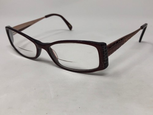 CARMEN MARC VALVO “ADRIEL” Eyeglasses Frame 52-16-135 Burgundy Red HG31