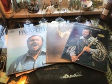 Luciano Pavarotti. Photo Book Plus O Sole Mio. And Greatest Hits  Albums