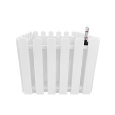 Pflanzgefäß mit Wasserspeicher 30 cm Nessa Blumenkasten mit Wasserstandsanzeige