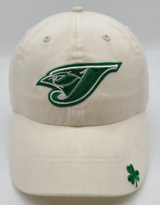 Toronto Blue Jays Ivory Twins Adjustable Strap Back Hat St. Patrick's Day SAMPLE