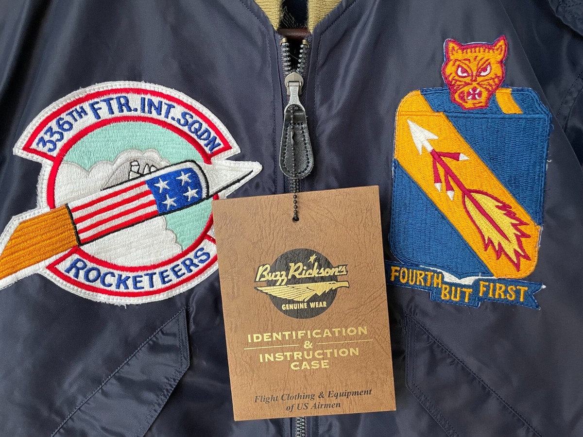 USAF 1950s L-2A 'green knits' flight jacket by Buzz Rickson's