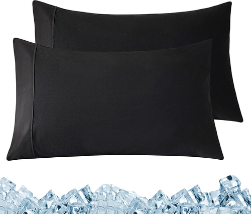 Pillowcases Queen Size Set of 2 Double Brushed Microfiber 1800 Premium Soft and