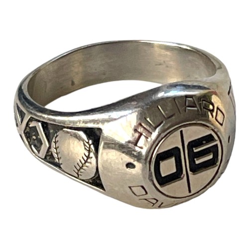 Hilliard Davidson Class Ring Baseball Size 9.5 Engraved Jason Frazier - Picture 5 of 6