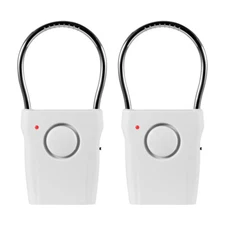 Touch Sensor Door Handle Alarm 120dB Anti-Theft Door Knob Window Burglar Alarm