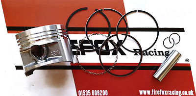 Kit Piston Mitaka Pour Peugeot 50, 39.95mm, Modèle Perforé Chromé (neuf)