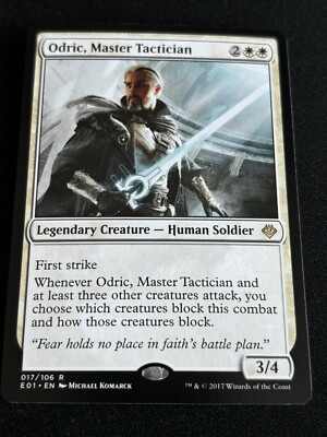 1x Odric, Master Tactician - Archenemy: Nicol Bolas (AC2, E01) Magic MTG