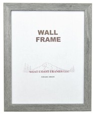 72030 - 3/4" Grey Rustic Contemporary MDF Picture Frame