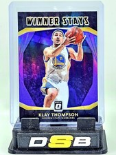 2020 Donruss Optic Winner Stays Purple Klay Thompson #7 Golden State Warriors