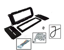 Car Stereo Radio CD Player Dash Install Mount Trim Kit w Wire Harness Antenna