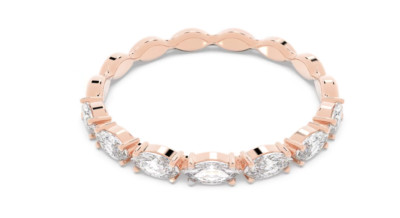 Swarovski 5351769 Sieger Ring Marquise Schliff weiß roségold plattiert
