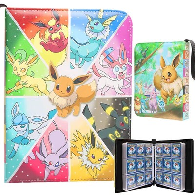 Game King Card Collection Pok é mon Collection PU Business Card Bag Eevee