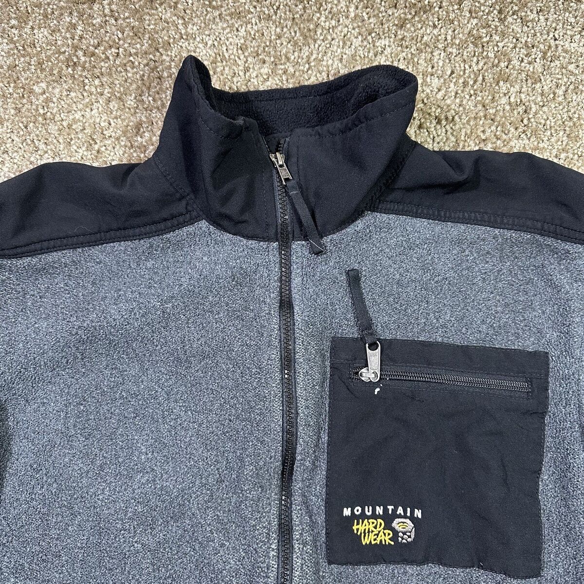 Vintage 00s Mountain Hardwear Fleece Jacket Men's Medium USA Vintage 00s Mountain Hardwear Fleece Jacket Men's Medium USA