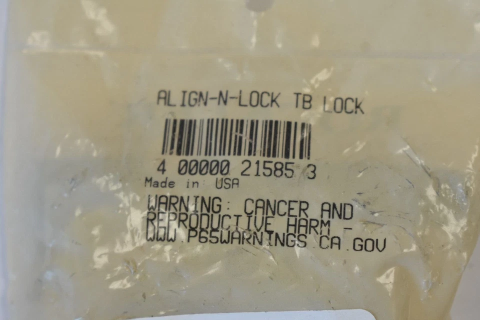 Rockler Align-N-Lock Table Leaf Lever Lock Striker Hardware Tool Yellow Zinc - Image 4 of 4