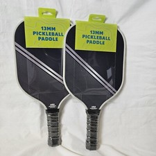 Pickleball Paddle Lot Of 2 13MM  Black With Stripe Brand New