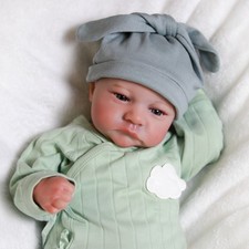 Real Life Reborn Baby Dolls Boy Doll Silicone Vinyl Realistic Newborn Baby Gift