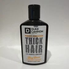 Duke Cannon Supply Co. News Anchor 2-in-1 Shampoo & Conditioner, Bay Rum 10...