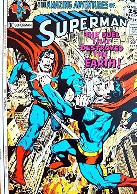 Vintage 1971 DC The Amazing Adventures Of Superman Comic Issue No. 242 - Ex Shop
