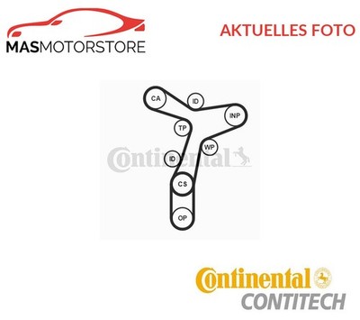 ZAHNRIEMENSATZ SET KIT CONTITECH CT1229K2PRO P FÜR VW PASSAT B8,CADDY V MPV