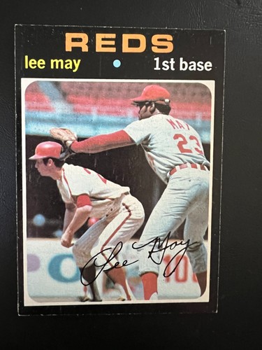1971 Topps Lee May #40 Cincinnati Reds - Picture 1 of 2
