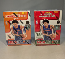 2021-22 Panini NBA Hoops Blaster Box & NBA Hoops Holiday Winter Blaster Sealed