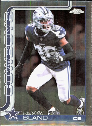 DaRon Bland 2025 Topps Chrome #82 Cowboys NFL READ FREE SHIPPING AutographDen