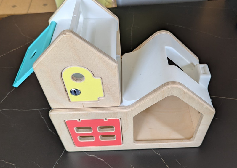 LOVEVERY Wooden Modular PlayHouse two parts (230/6)