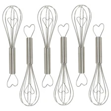 R&M International Heart Whisk, Pack of 6