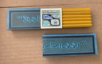 Koh-I-Noor 5H British Graphite Pencils Box of 12 Unsharpened READ