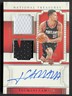 Toumani Camara 2023-24 Panini National Treasures Dual Patch Auto RC /99 #RMD-TOU
