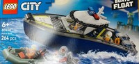 LEGO City Police Boat 60456 – 264 Pieces – Brand New Sealed