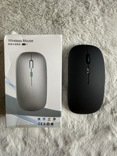 Slim 2.4 GHz Optical Wireless Mouse Mice  USB-C Plug for Laptop PC Macbook