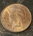 1923 Peace Silver Dollar $1 Business Strike Coin - Philadelphia Mint