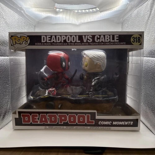 Funko Pop! Moments: Marvel - Deadpool (w/ Cable) #318