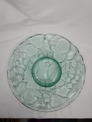 1970'S Libby Orchard Vintage Fruit And Cheese Platter