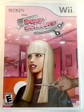 Nintendo Wii BUSY SCISSORS Hair Salon Hairstylist Simulation Video Game REDKEN