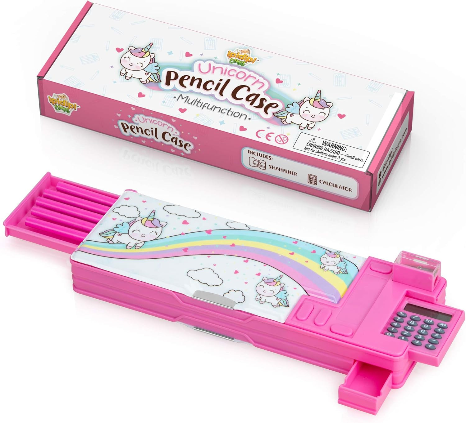 Case For Girls &ndash; Multifunctional Stationery Box With Ca...