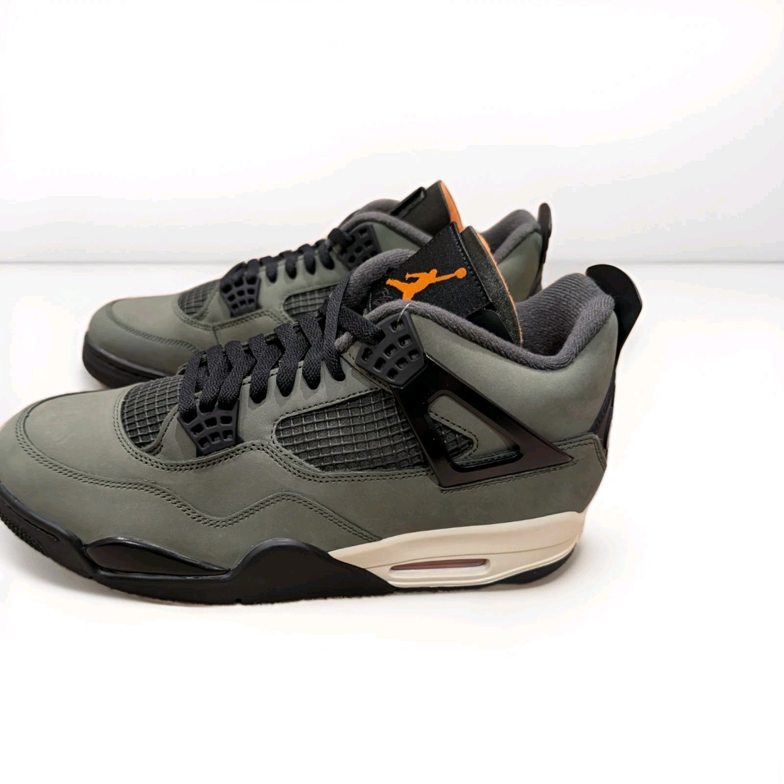 Undefeated X Jordan AJ 4 Retro 2025 Deep Green/Clementine IB1519-200 Men's 11.5