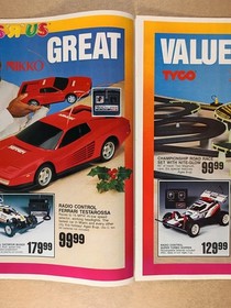 1987 Toys R Us 12 Page Ad Insert Flyer NES Sega MASK Transformers GI Joe