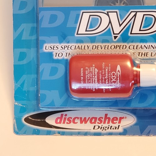 Discwasher Laser Lens Cleaner Advanced Wet Dry Cleaning System CDL 2 new - Picture 7 of 10