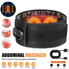 Massage Belt Electric Infrared Heated with Back Support Waist Vibration Massager