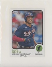 2022 Topps Heritage Oversized Base 1973 Topps /1000 Juan Soto #OB-JS o7m