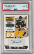 2023 Panini Contenders Tanner Morgan auto RC #280 - PSA 10