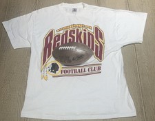 Vintage 90s Washington Redskins Football Club Shirt Men  s Size XL