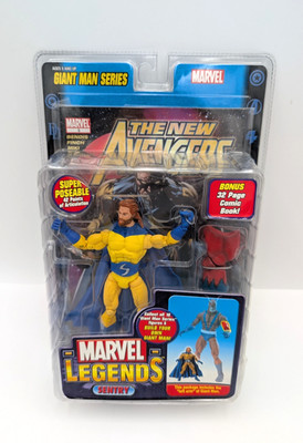 ToyBiz Marvel Legends Giant Man Series Sentry Variant Beard & Long Hair NEW